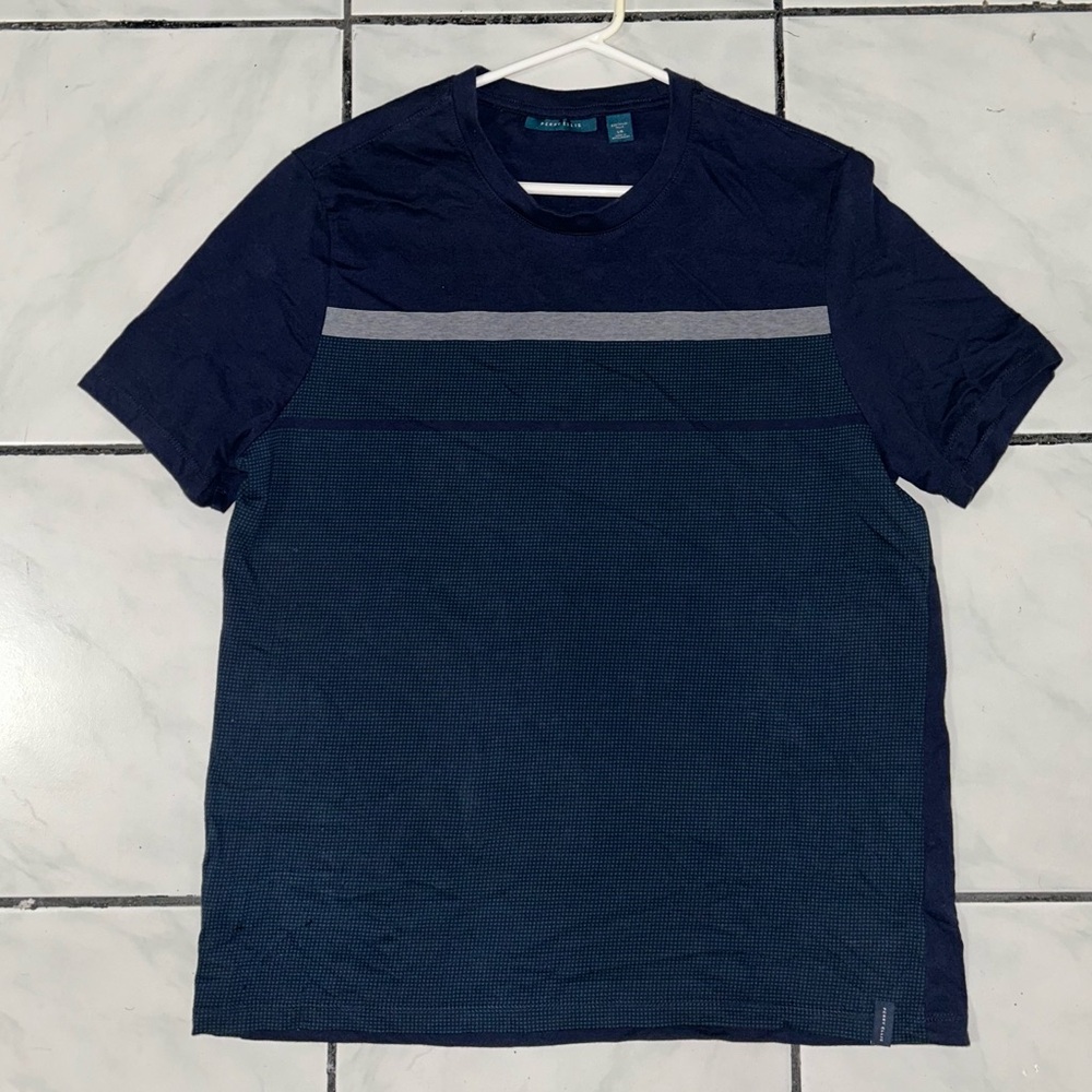 NWOT; Perry Ellis; Navy Blue Shirt